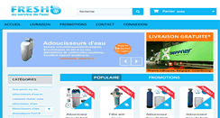 Desktop Screenshot of adoucisseurs-eau-fresho.com